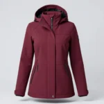 Roadster Women Beautiful Burgundy Solid Parka Jacket