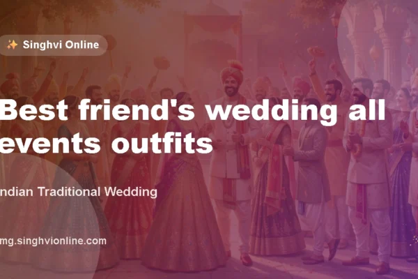 Best friend's wedding all events outfits